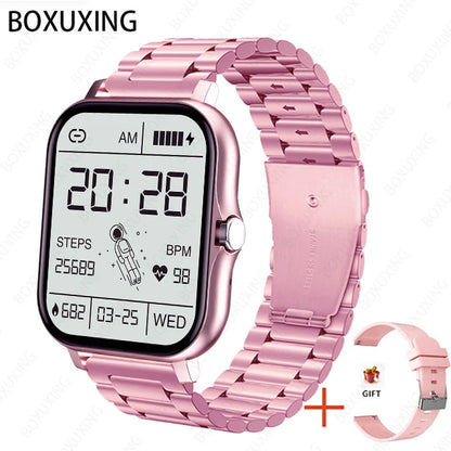 2023 New Bluetooth Call Smart Watch Men Women Sleep Heart Rate Blood Pressure Sport Smart Clock Fashion Ladies Smartwatch Woman