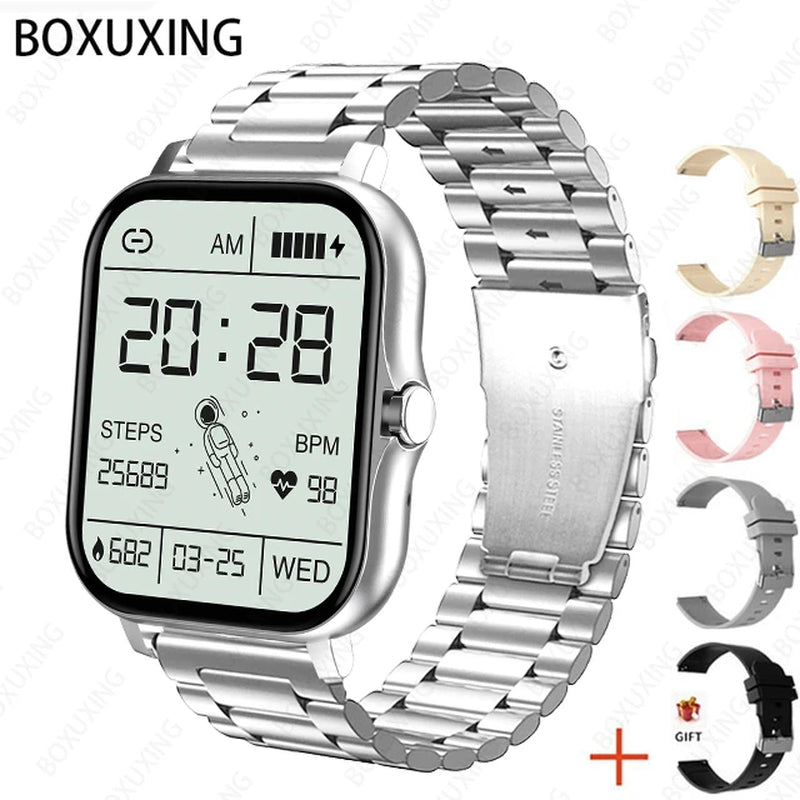 2023 New Bluetooth Call Smart Watch Men Women Sleep Heart Rate Blood Pressure Sport Smart Clock Fashion Ladies Smartwatch Woman